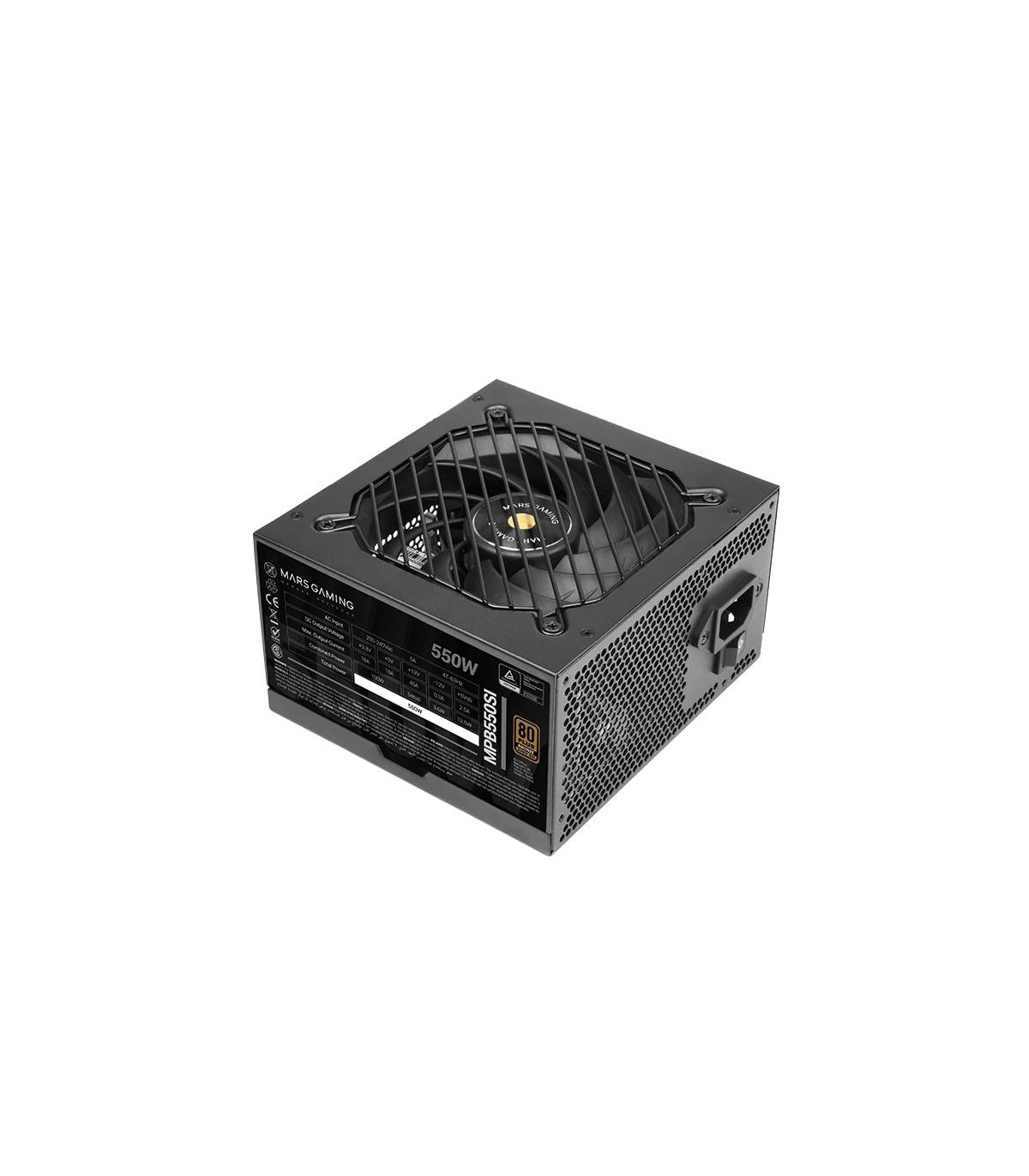 Mars Gaming Fuente MPB550SI 550w 80+ Bronze