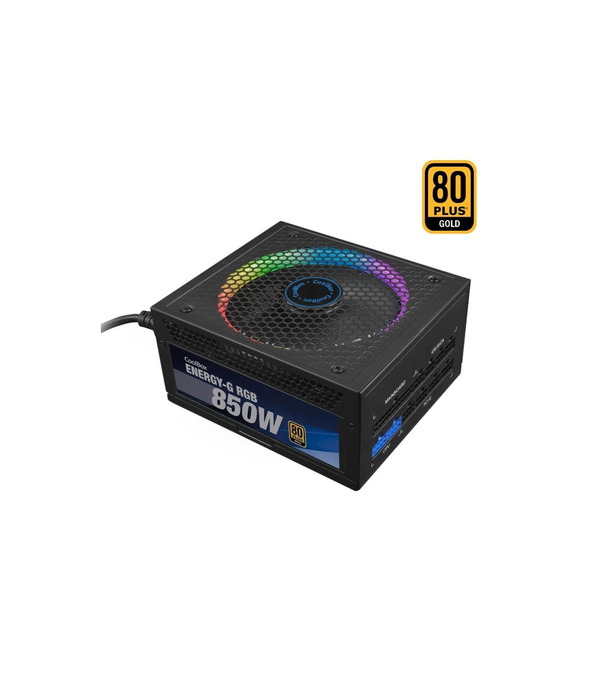 Coolbox Gaming Fuente Alimentacion 850W RGB 80+GOL