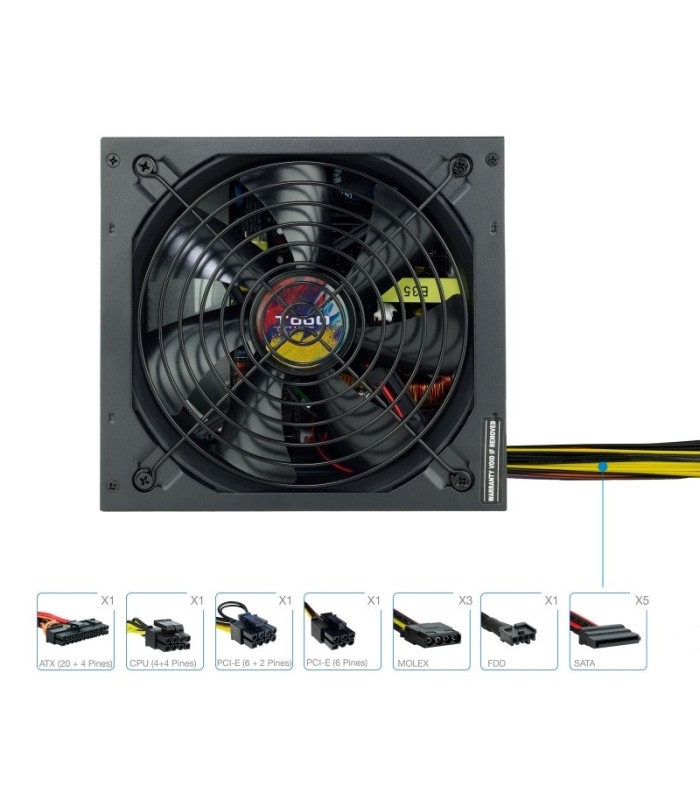 Tooq Fuente Alimentación TQAPOLO-700SP 700W