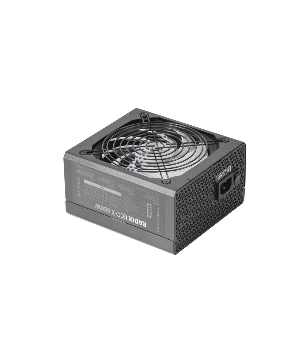 TACENS Psu Radix Eco X 650w 14CM FAN Black