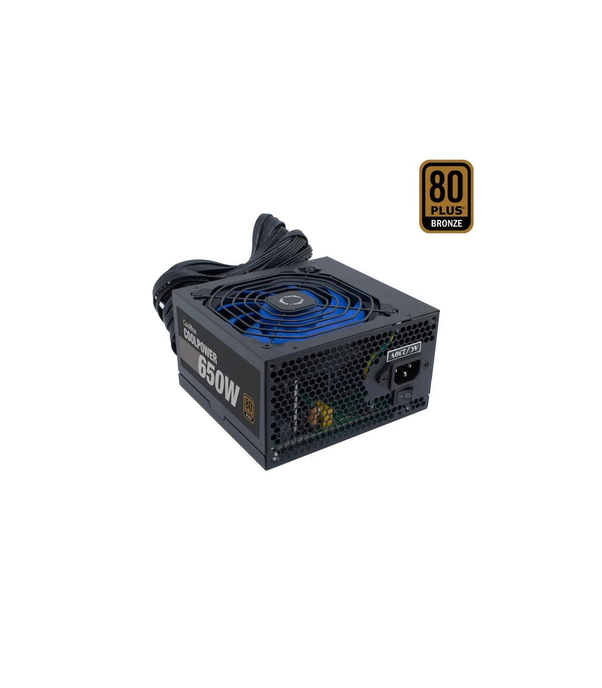 COOLBOX FUENTE ALIM. ATX COOLPOWER 650W 80+BRONCE