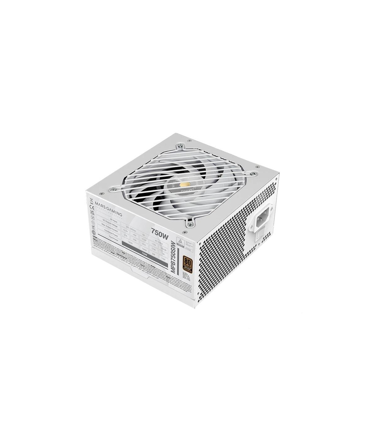 MARS GAMING PSU 750W,DC-DC & SMD TECH,7A GARANTÍA