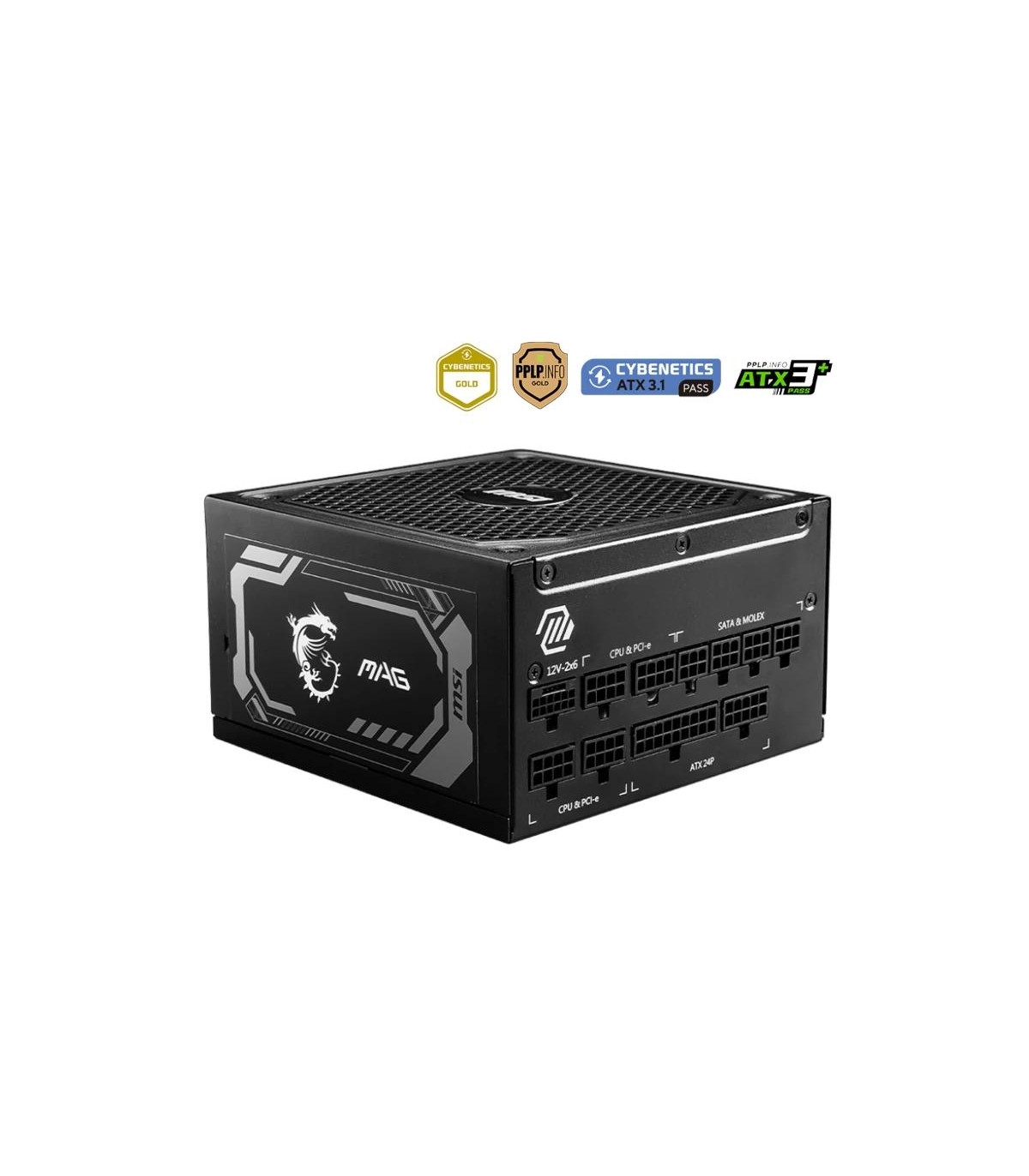 MSI Fuente Alimentación MAG A1000GL PCIE5 1000WATX