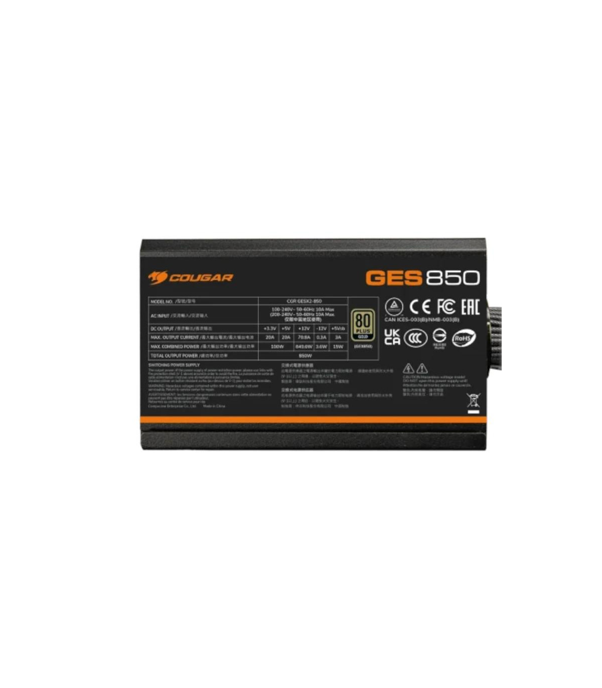 Cougar Fuente GES 750w 80+ Gold
