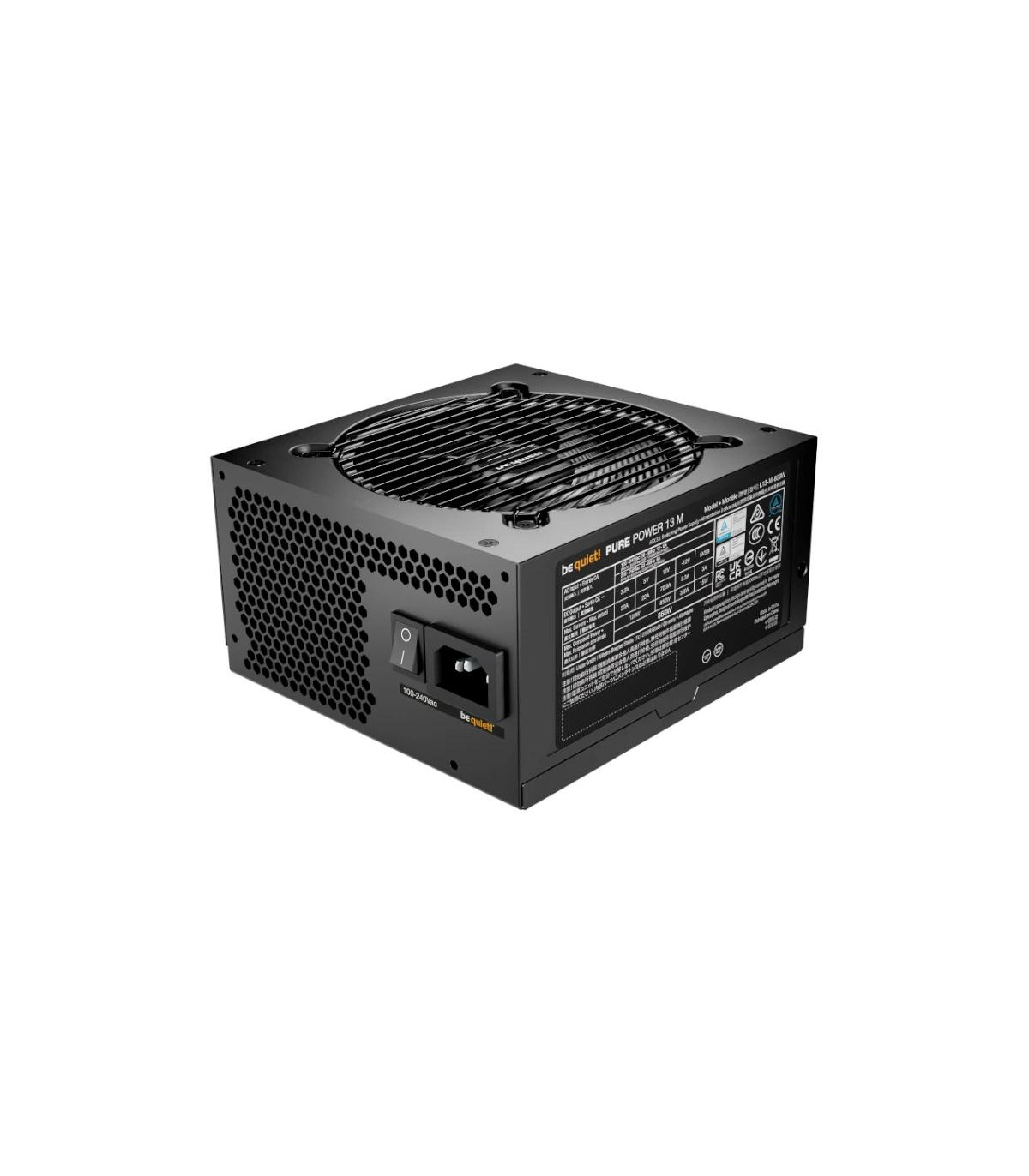 be quiet! Fuente PURE POWER 13M 850W 20+4 pin ATX