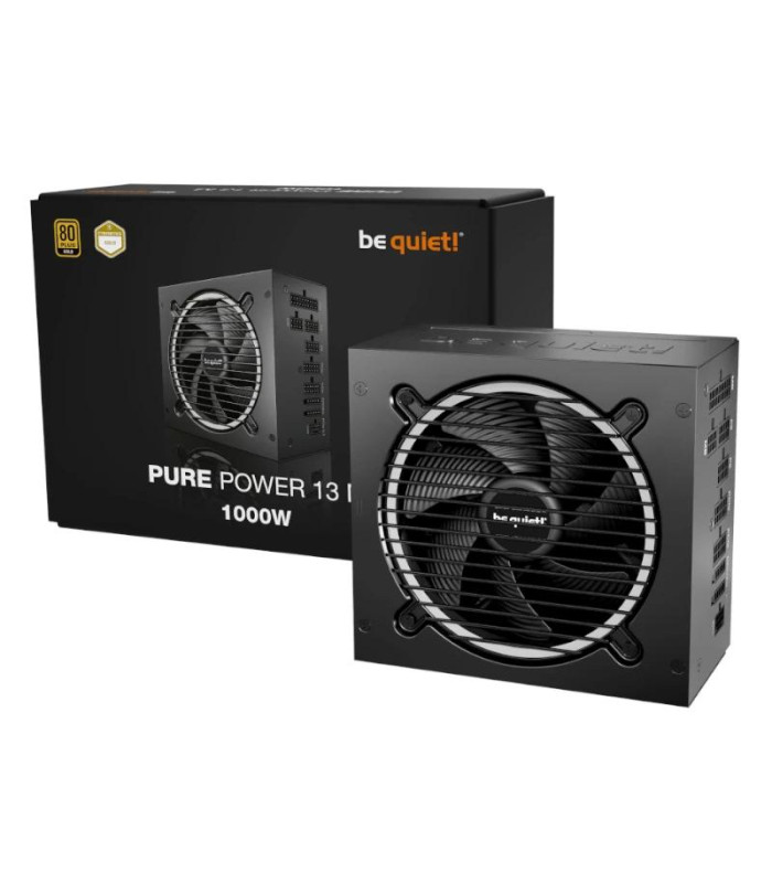 be quiet! Fuente PURE POWER 13M 1000W 20+4 pin ATX