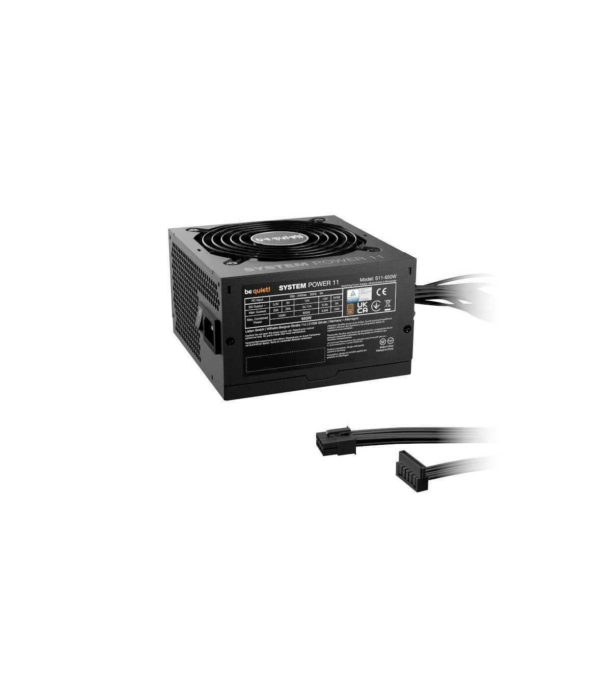 be quiet! Fuente SYSTEM POWER 11 650W 20+4 pin ATX