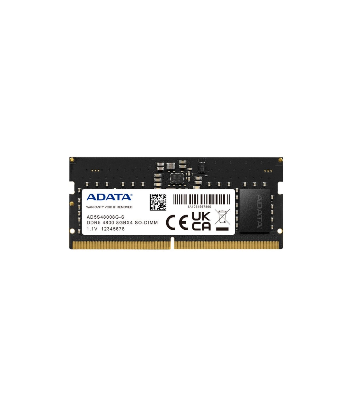 ADATA RAM AD5S48008G-S SO DIMM 8GB 4800Mhz DDR5