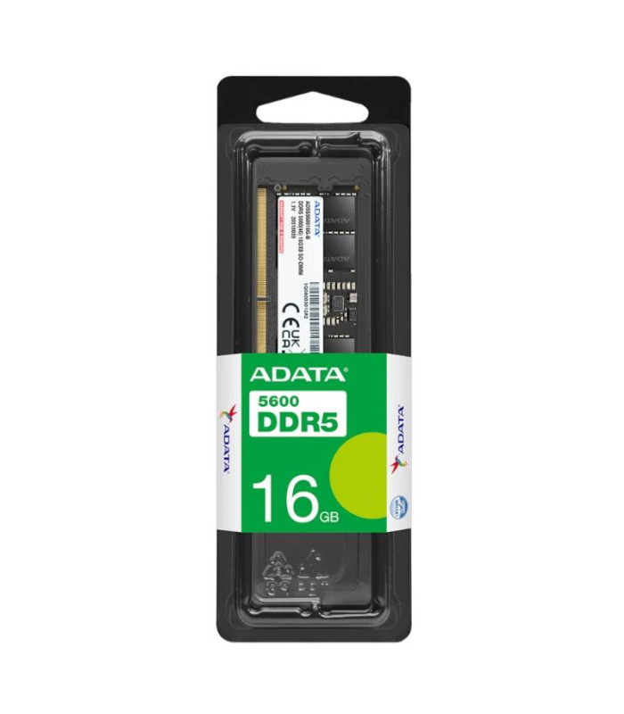 ADATA RAM AD5S560016G-S 16GB 5600Mhz DDR5 SODIMM
