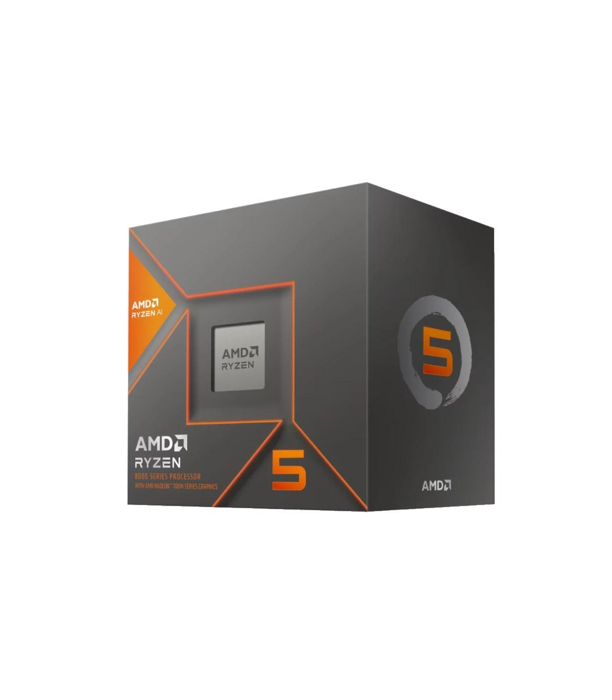 AMD RYZEN 5 8600G 4.3G 22M 6C AM5 BOX+Disipador IA
