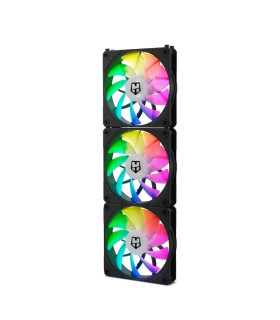NOX HUMMER EASYLINK | ARGB FANS KIT NEGROS