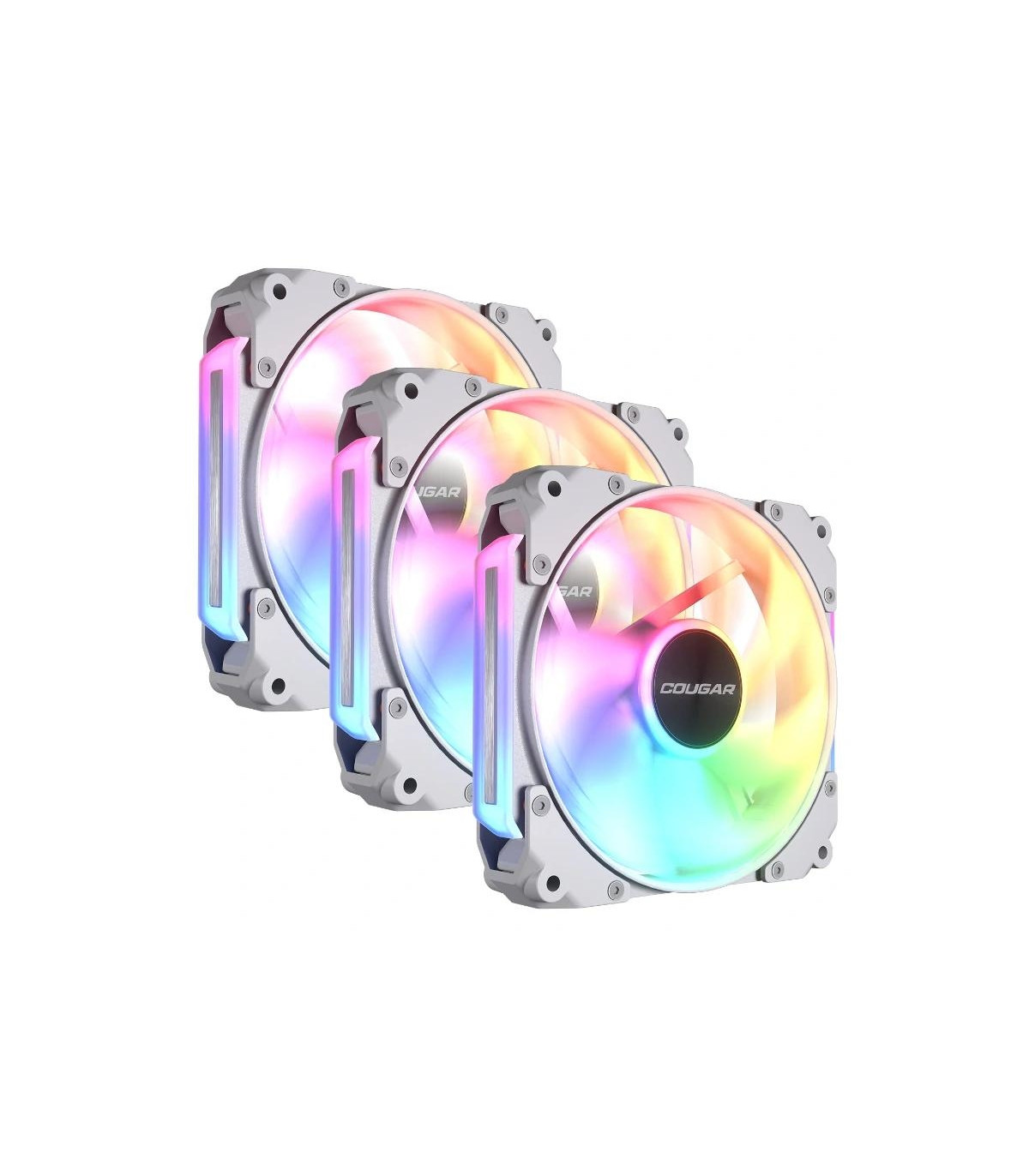 Cougar Vent. Modular Apolar 120 Argb White (3pcs)