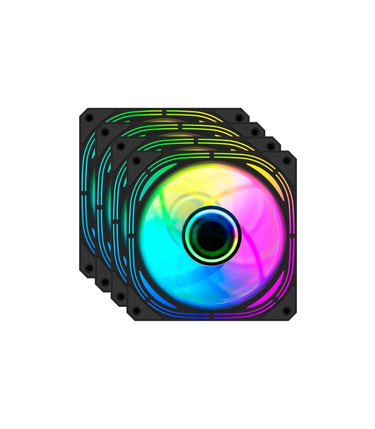 Coolbox KIT 4 Vent.12cm ARGB Infinity Pro