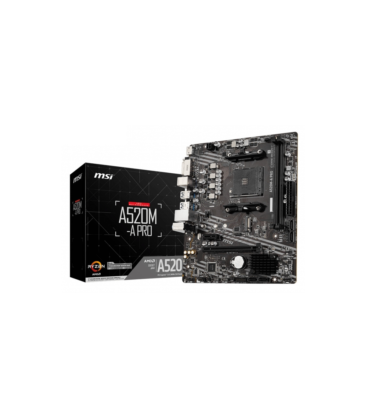 MSI Placa Base A520M-A PRO mATX AM4
