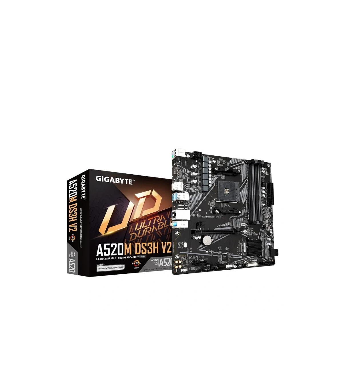 Gigabyte Placa Base A520M DS3H V2  mATX AM4