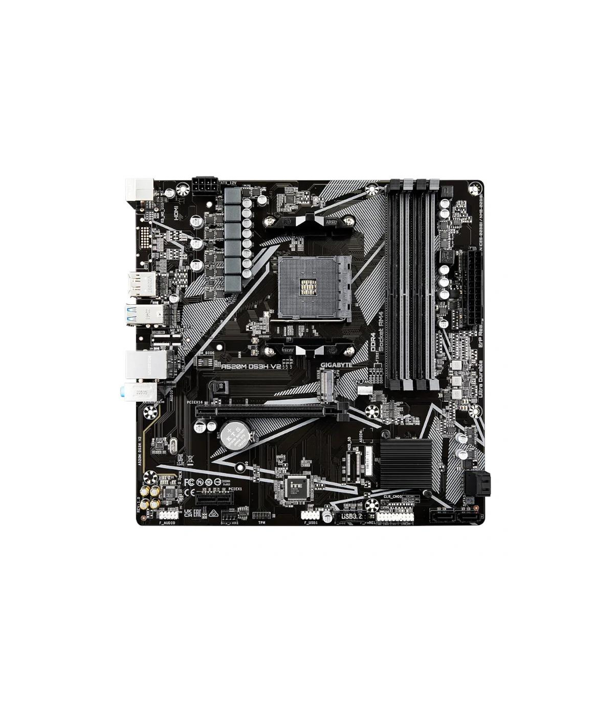 Gigabyte Placa Base A520M DS3H V2  mATX AM4