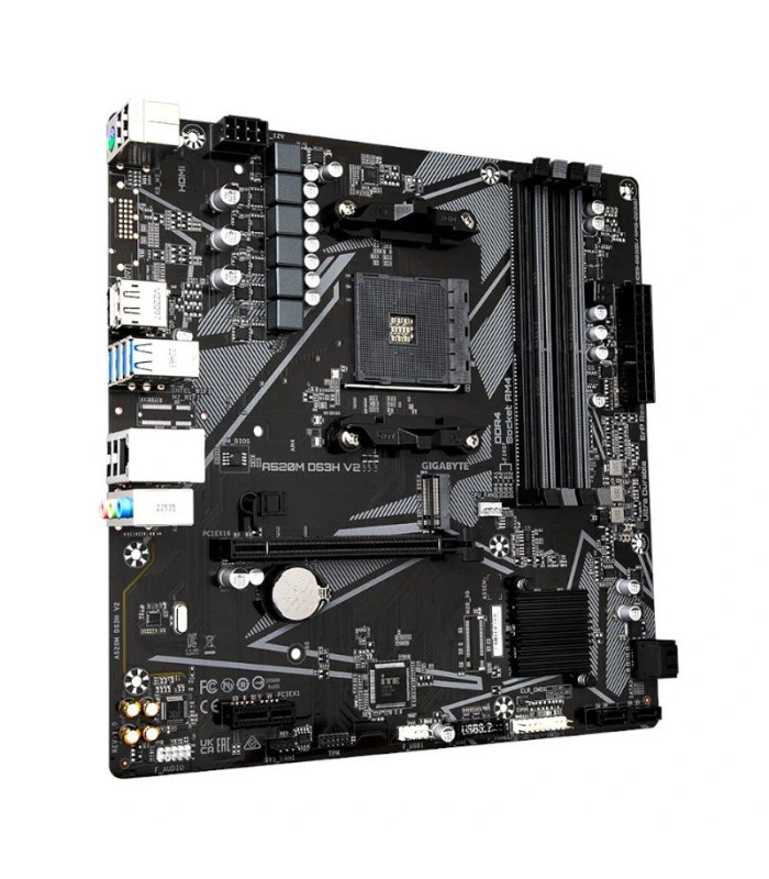 Gigabyte Placa Base A520M DS3H V2  mATX AM4