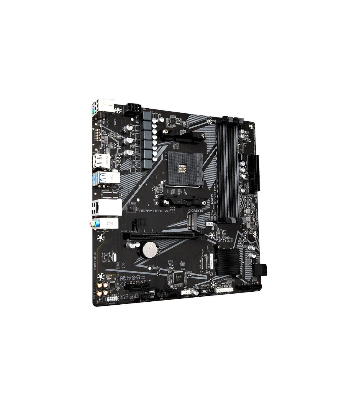 Gigabyte Placa Base A520M DS3H V2  mATX AM4