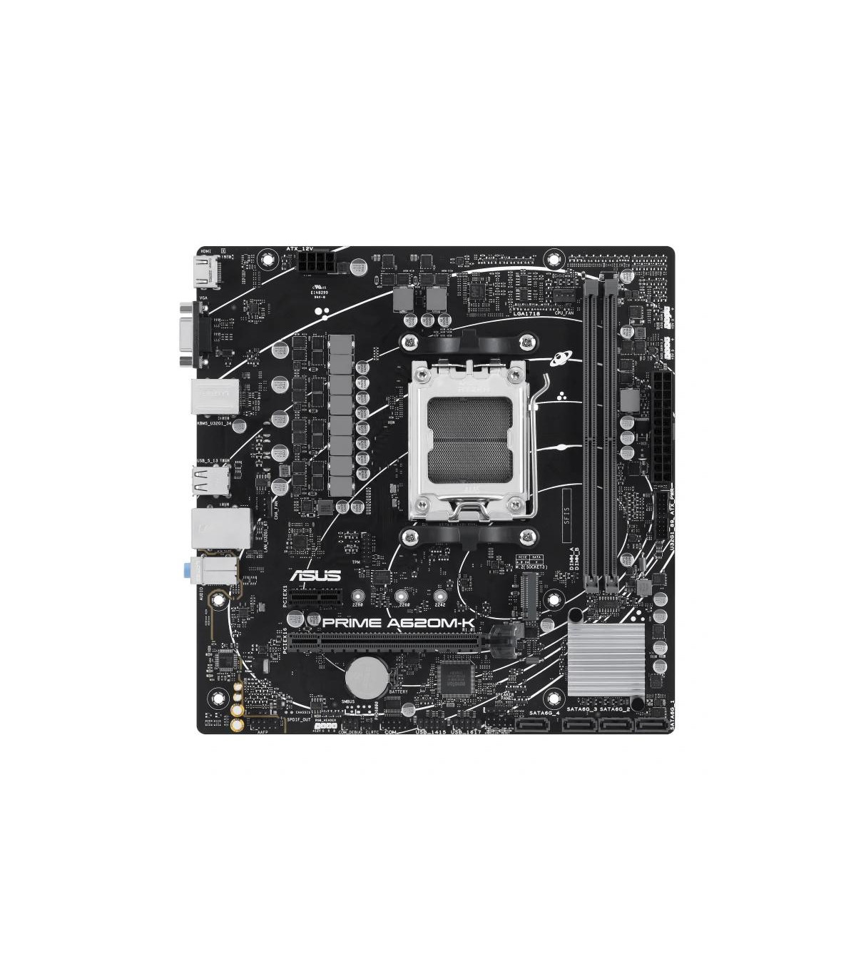 ASUS Placa Base PRIME A620M-K mATX AM5