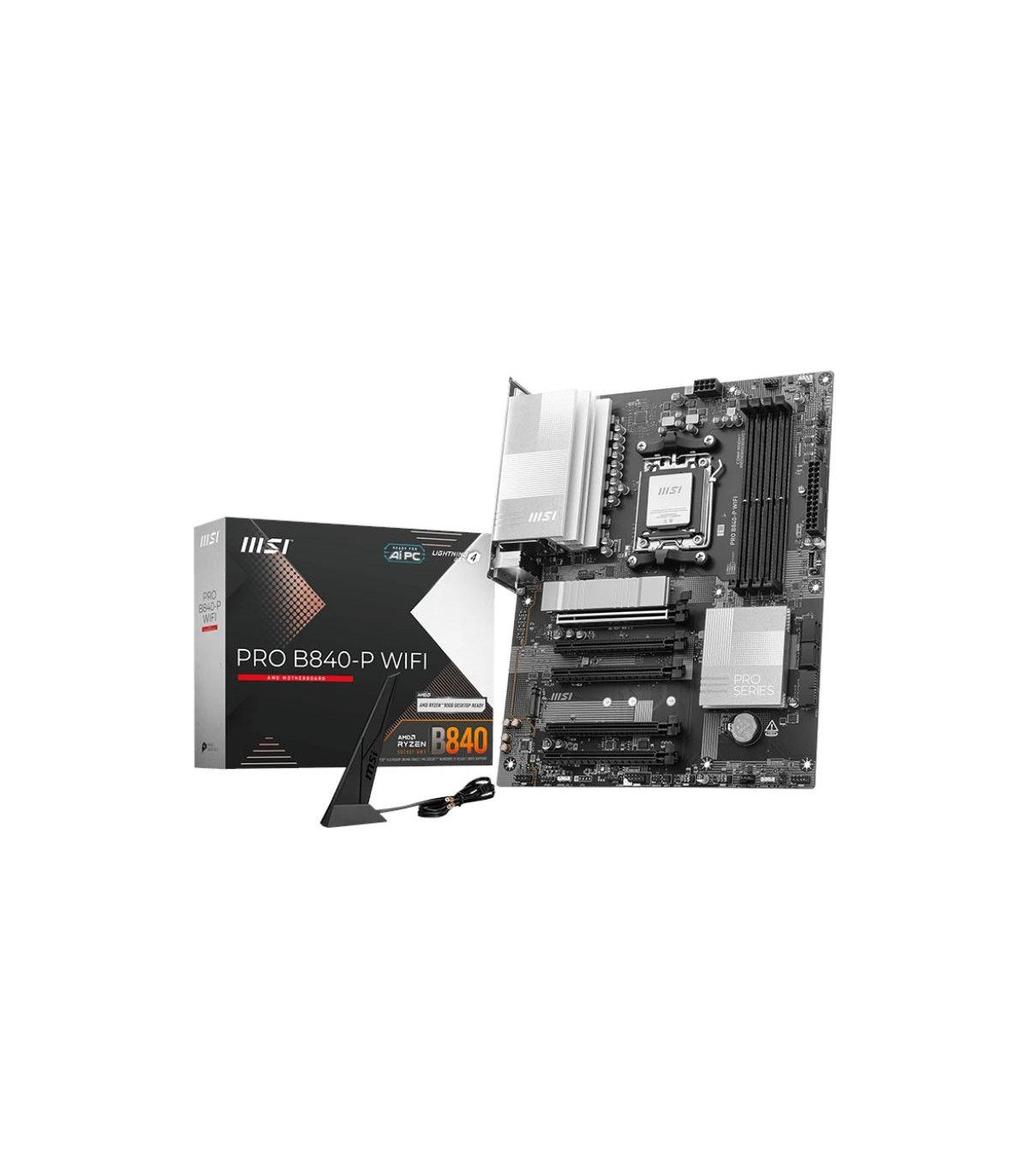 MSI Placa Base PRO B840-P WIFI DDR5 ATX AM5