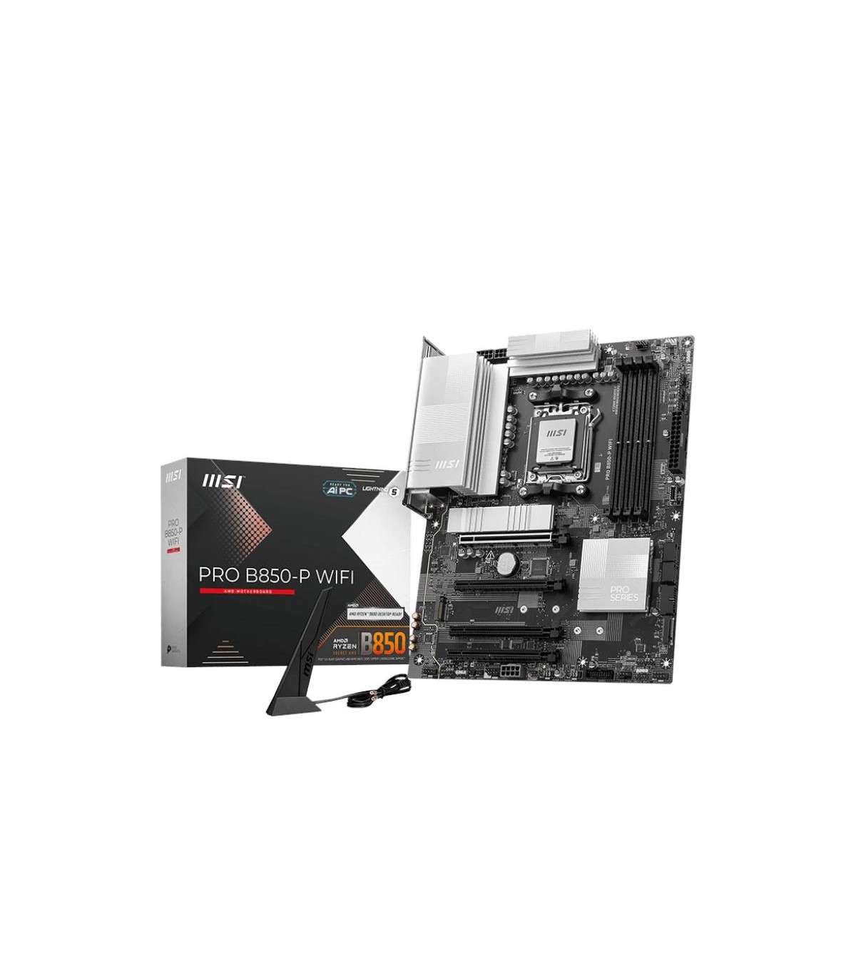MSI Placa Base PRO B850-P WIFI DDR5 ATX AM5