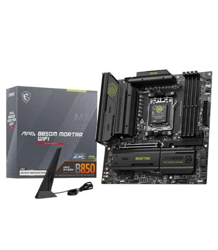 MSI Placa Base MAG B850M MORTAR WIFI DDR5 mATX AM