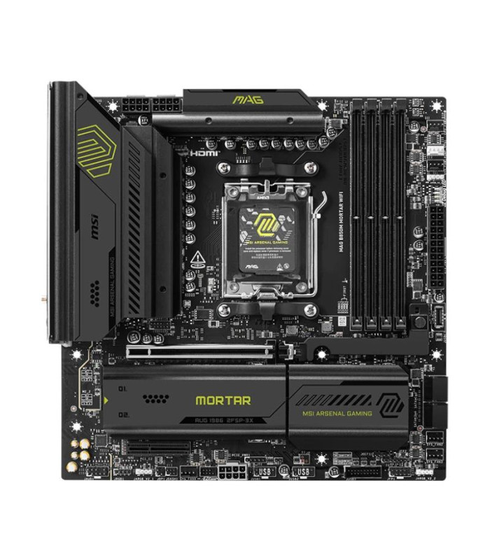 MSI Placa Base MAG B850M MORTAR WIFI DDR5 mATX AM