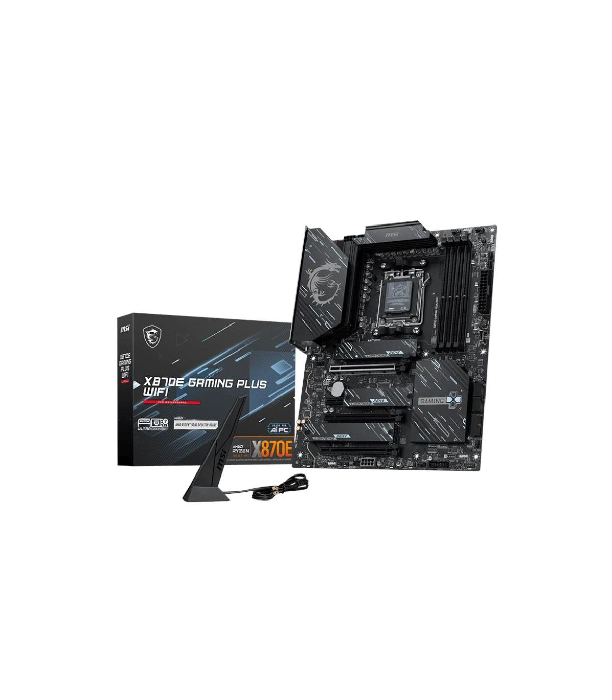 MSI Placa Base X870E GAMING PLUS WIFI DDR5 ATX