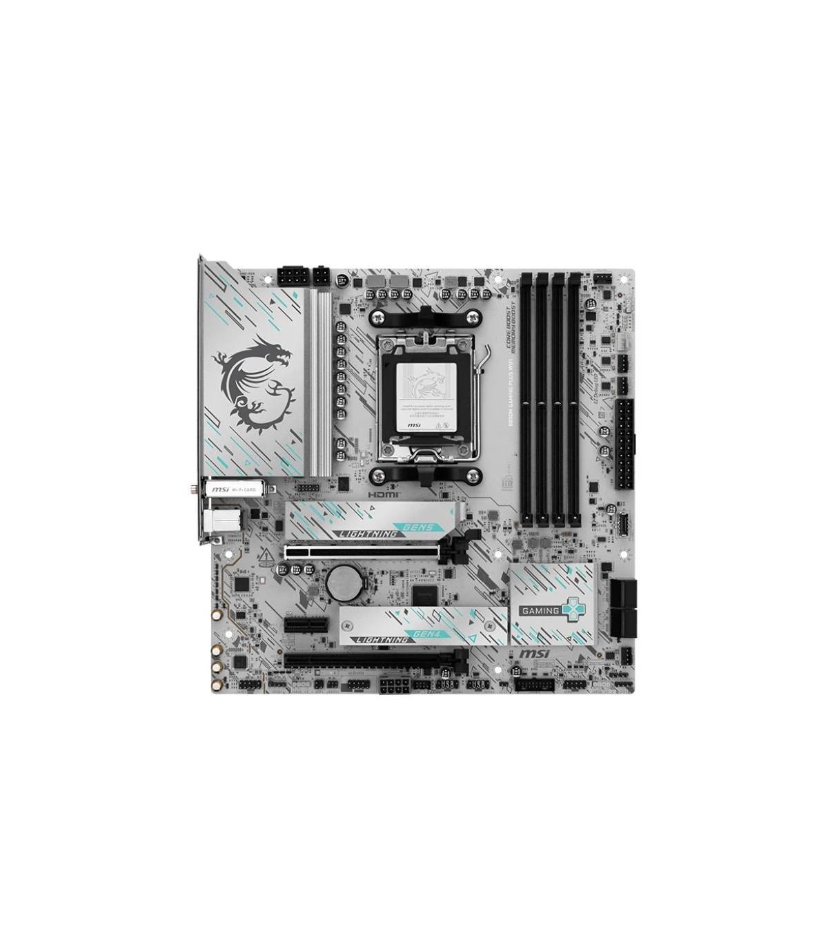 MSI Placa Base B850M GAMING PLUS WIFI DDR5 AM5