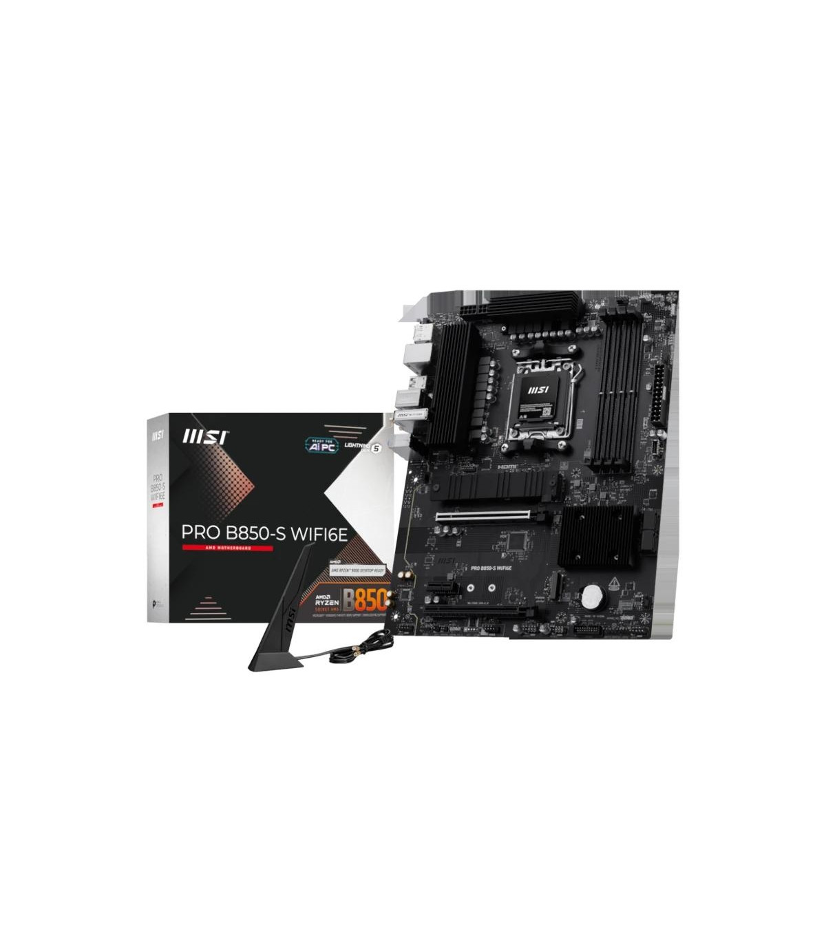 MSI Placa Base PRO B850-S WIFI6E DDR5 ATX AM5