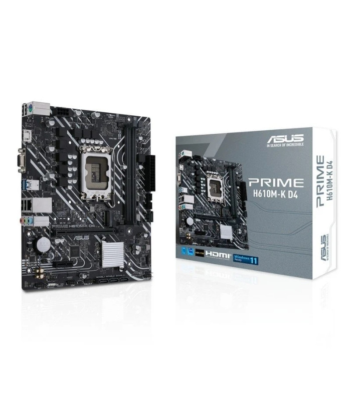 ASUS Placa Base PRIME H610M-K D4  mATX LGA1700