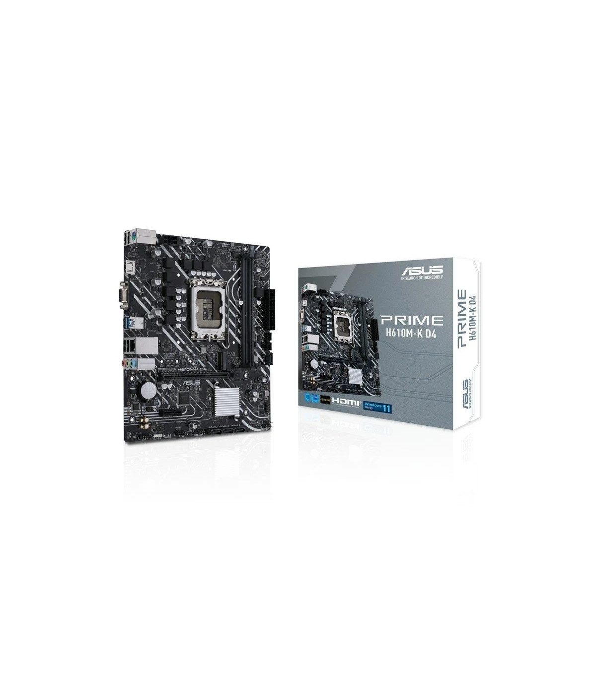 ASUS Placa Base PRIME H610M-K D4  mATX LGA1700