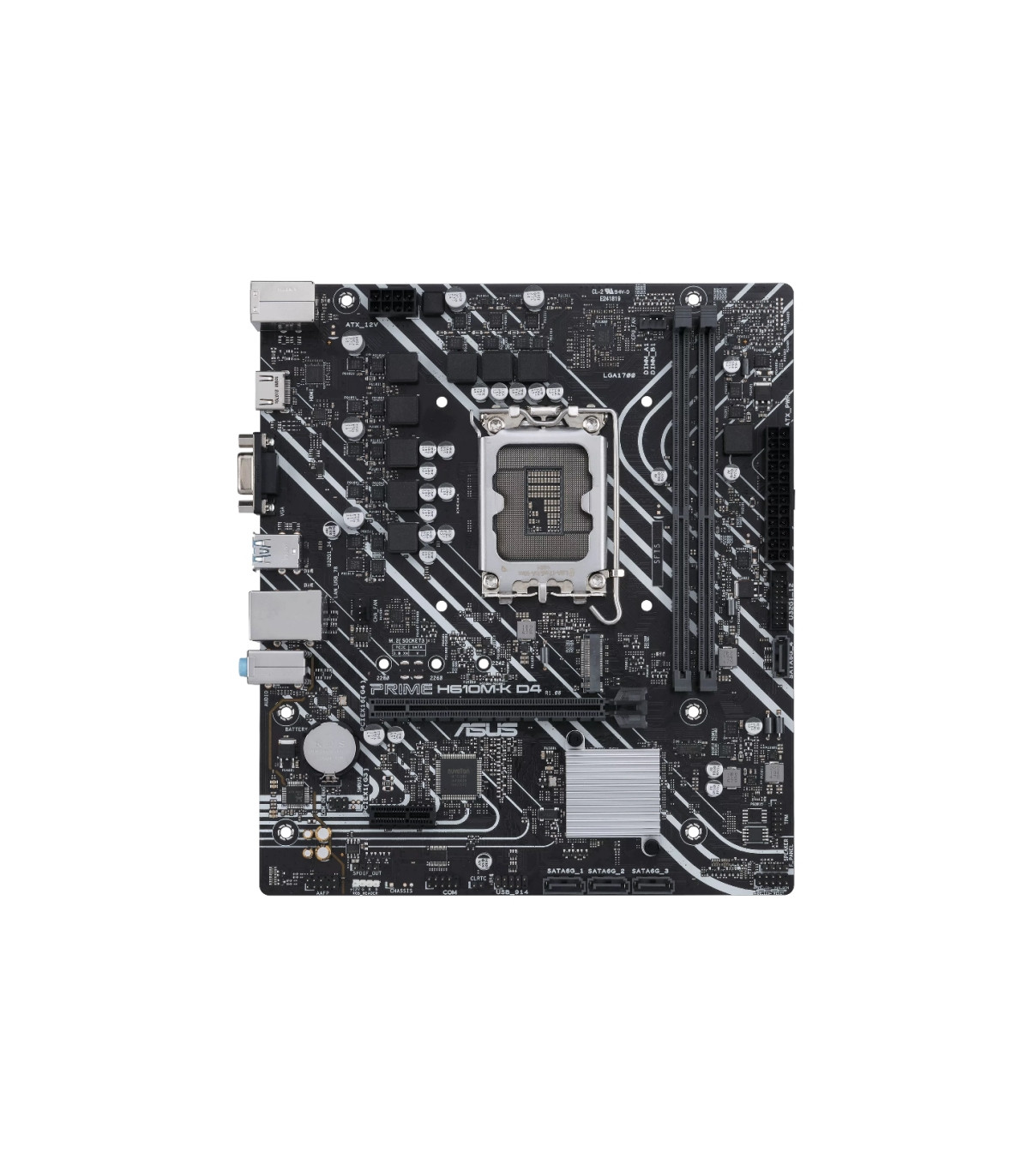 ASUS Placa Base PRIME H610M-K D4  mATX LGA1700