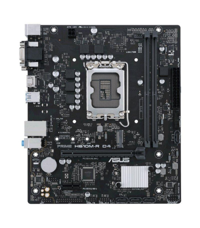 ASUS Placa Base PRIME H610M-R D4  mATX 1700