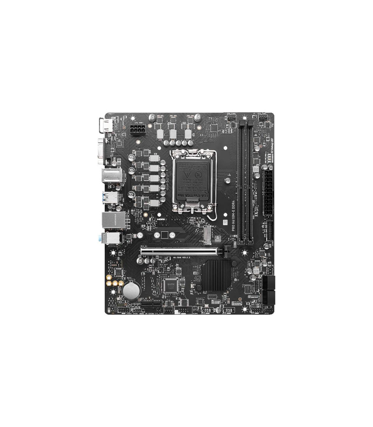 MSI Placa Base PRO H610M-E DDR4 mATX 1700
