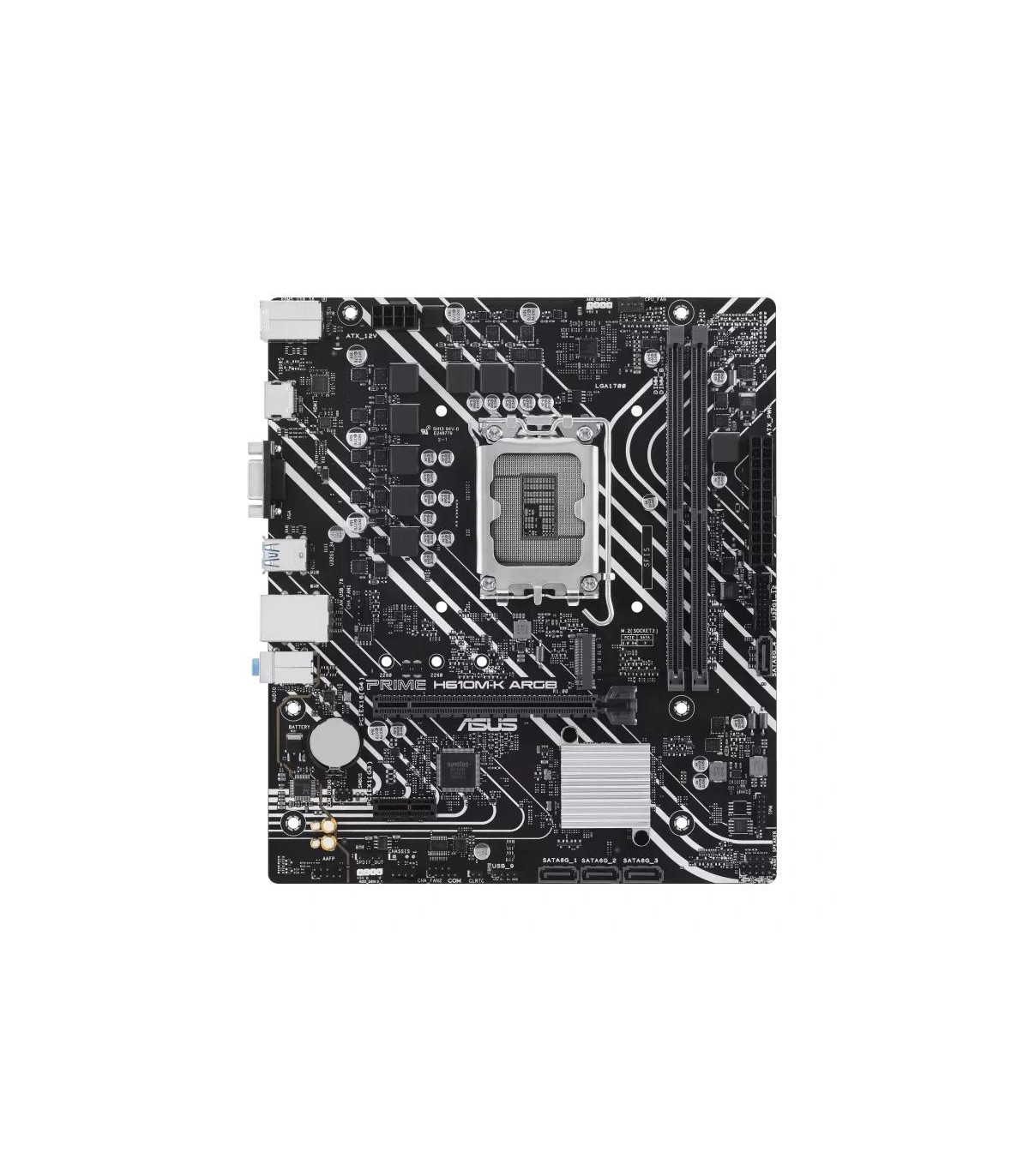 ASUS Placa Base PRIME H610M-K DDR5 ARGB mATX 1700