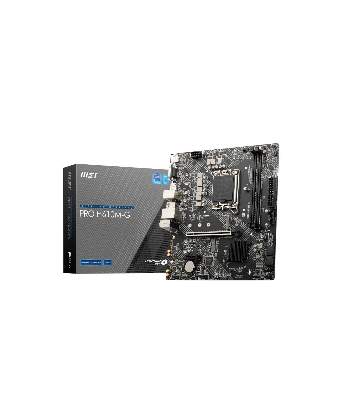 MSI Placa Base PRO H610M-G DDR5 mATX 1700