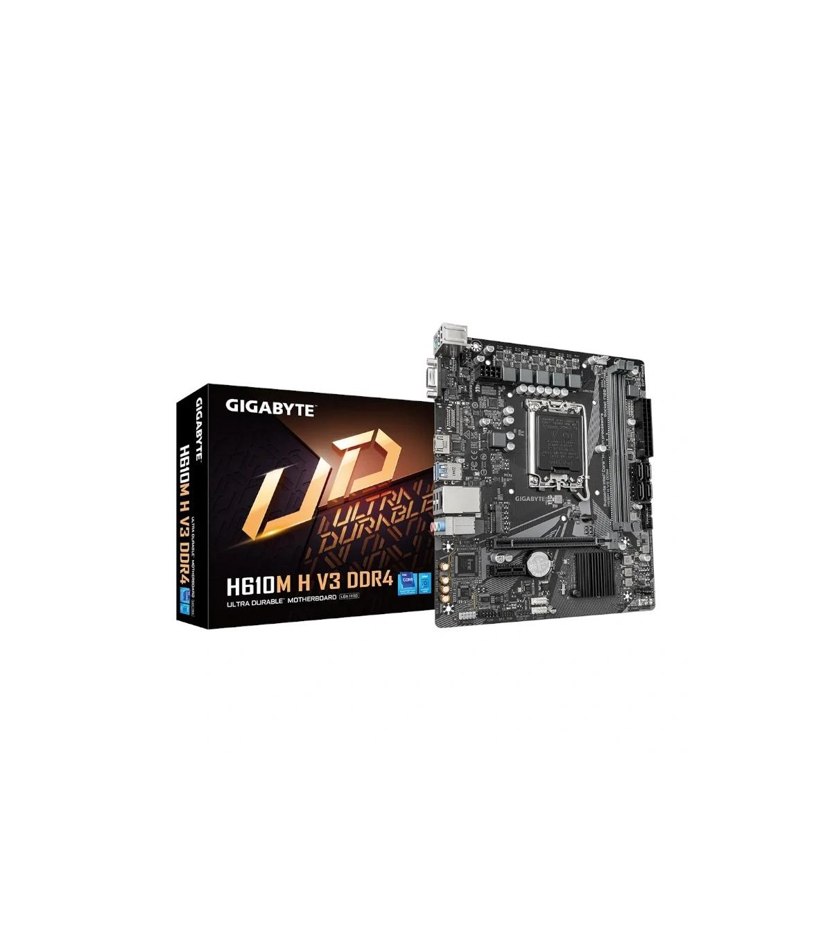 Gigabyte Placa Base H610M H V3 DDR4  mATX 1700