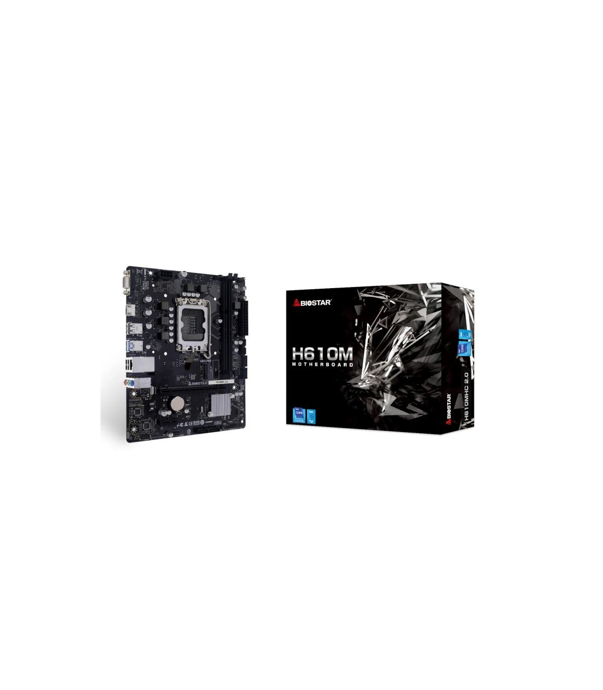 Biostar Placa Base H610MHC 2.0 DDR4 mATX LGA1700
