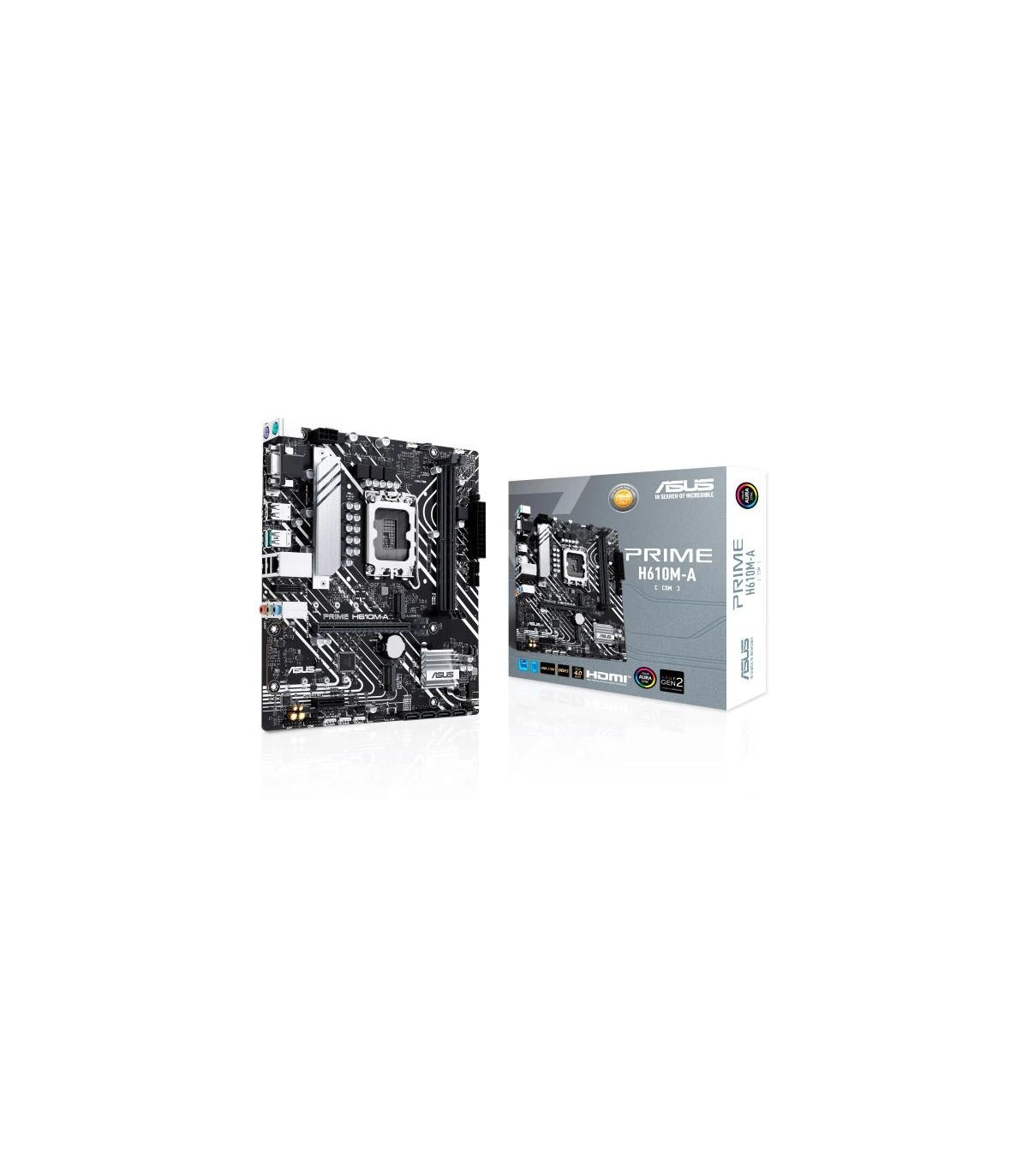 ASUS Placa Base PRIME H610M-A CSM DDR5  mATX 1700