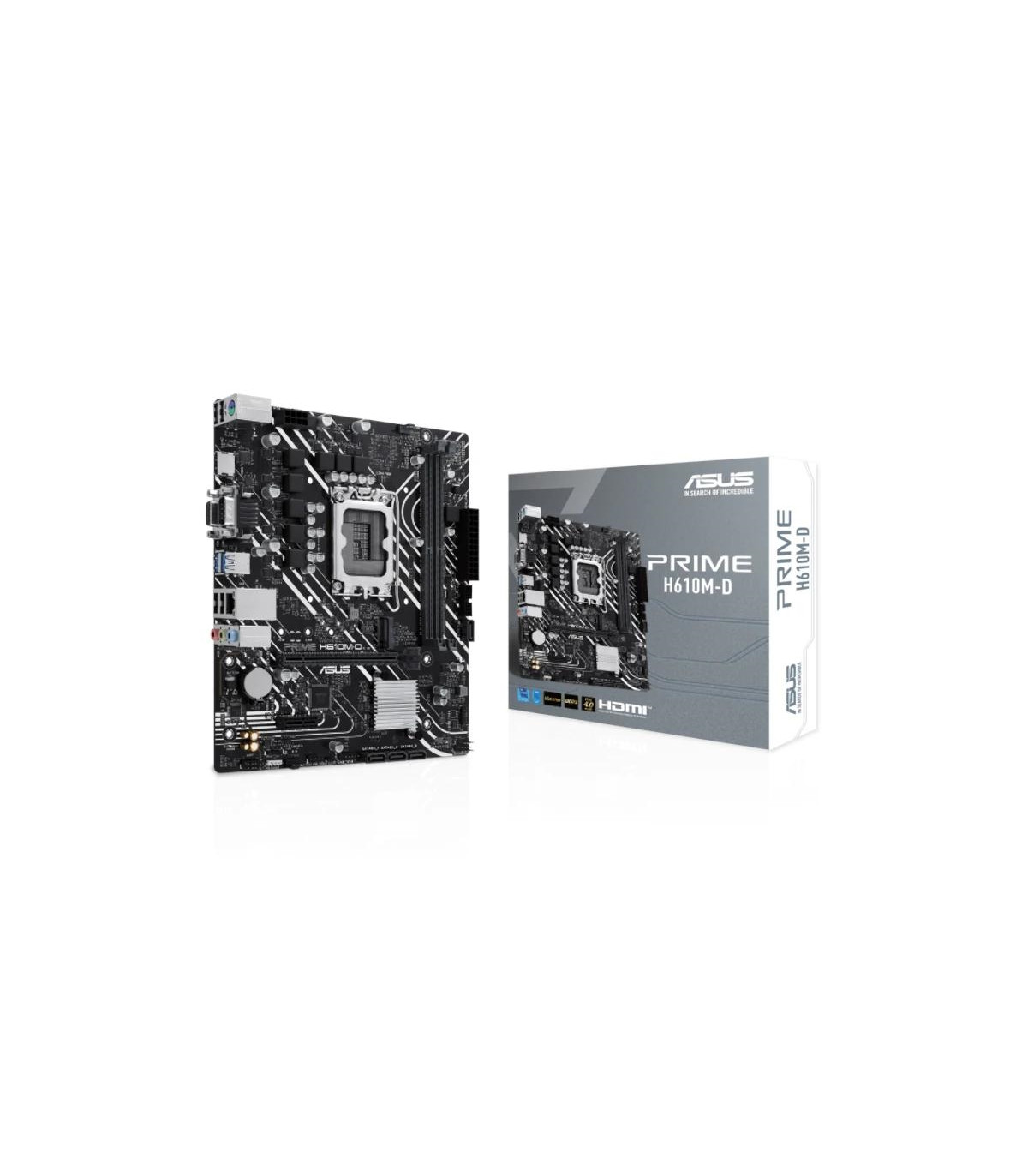 ASUS Placa Base PRIME H610M-D DDR5  mATX 1700