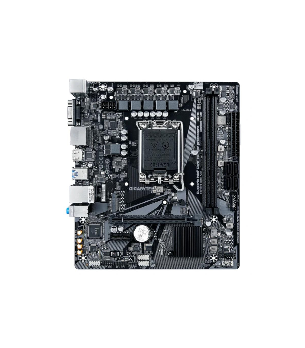 Gigabyte Placa Base H610M S2H V2 DDR5 mATX 1700