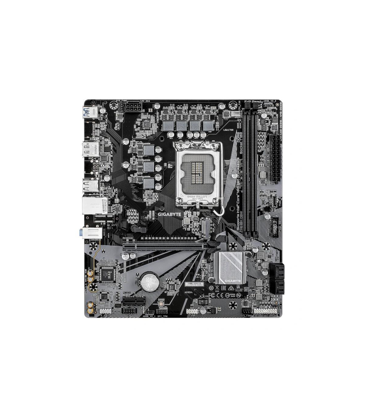 Gigabyte Placa Base H610M D3W DDR5 mATX 1700