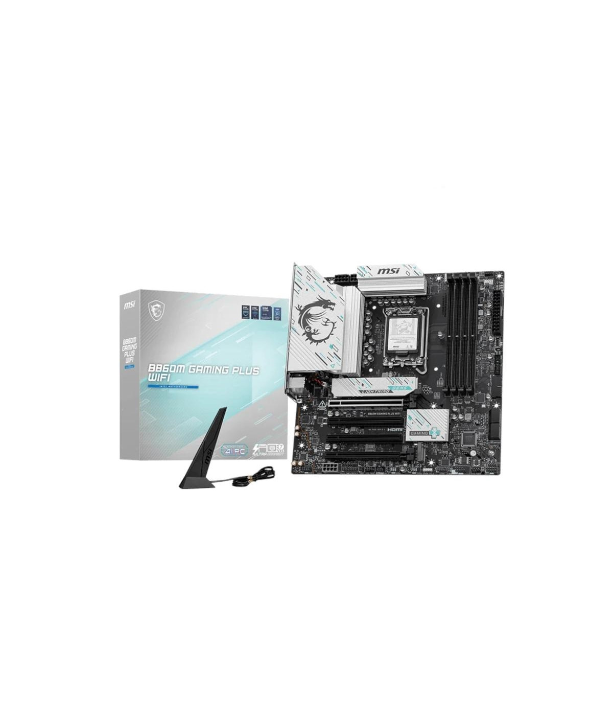 MSI Placa Base B860M GAMING PLUS WIFI mATX D5 1851