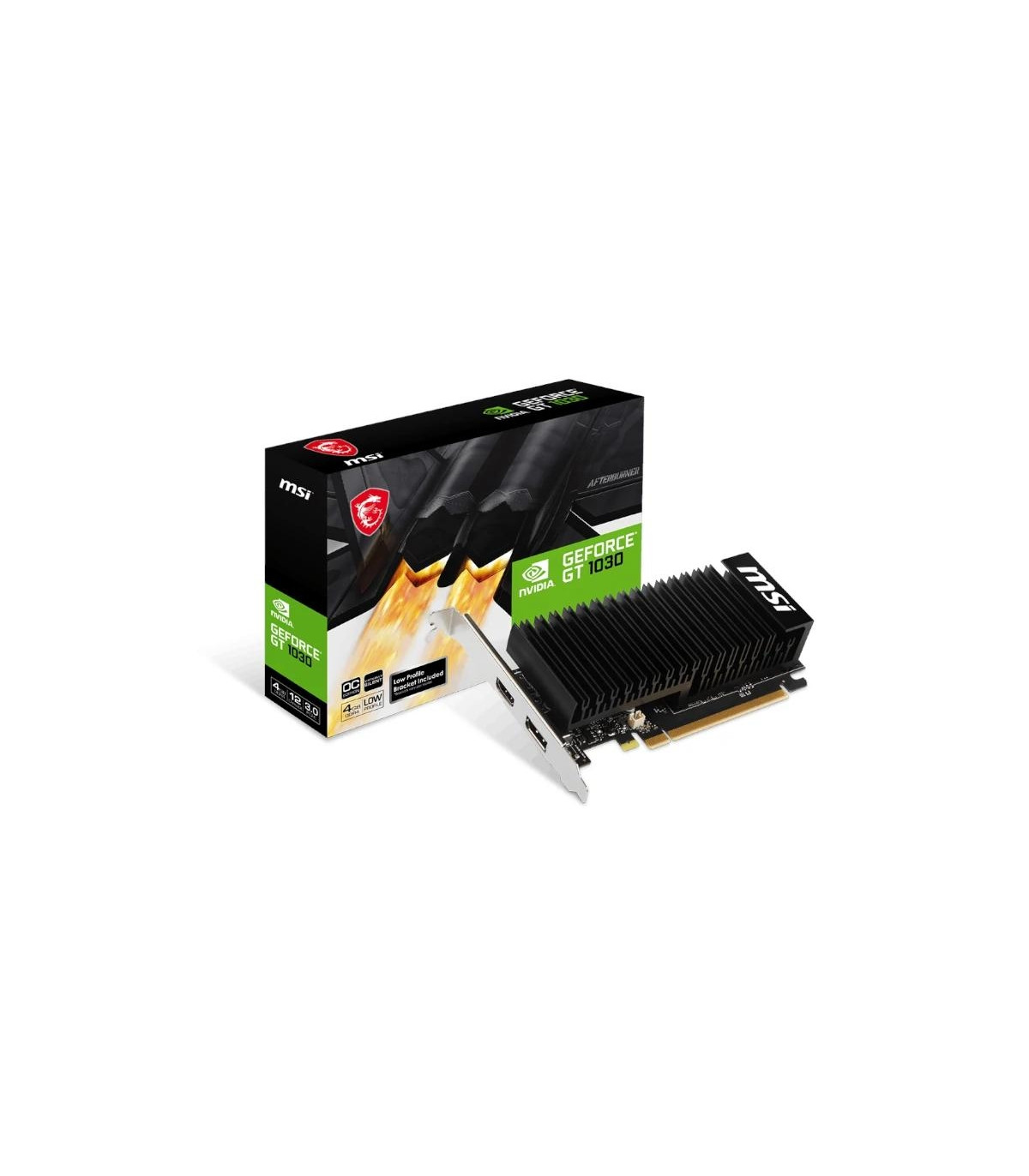 MSI VGA NVIDIA GT 1030 4GHD4 LP OC 4GB DDR4