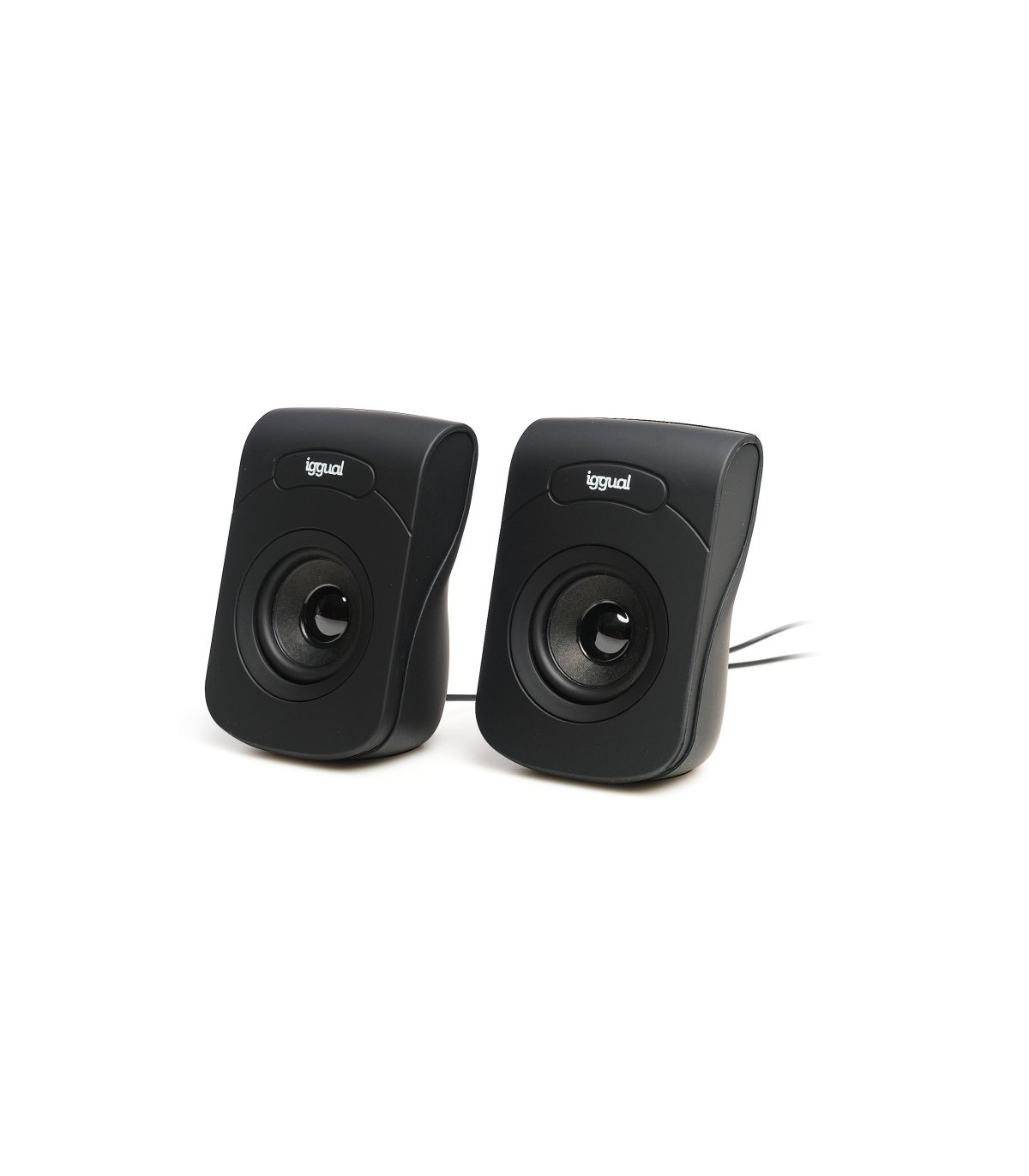 iggual Altavoces 2.0 6W mini-jack + USB