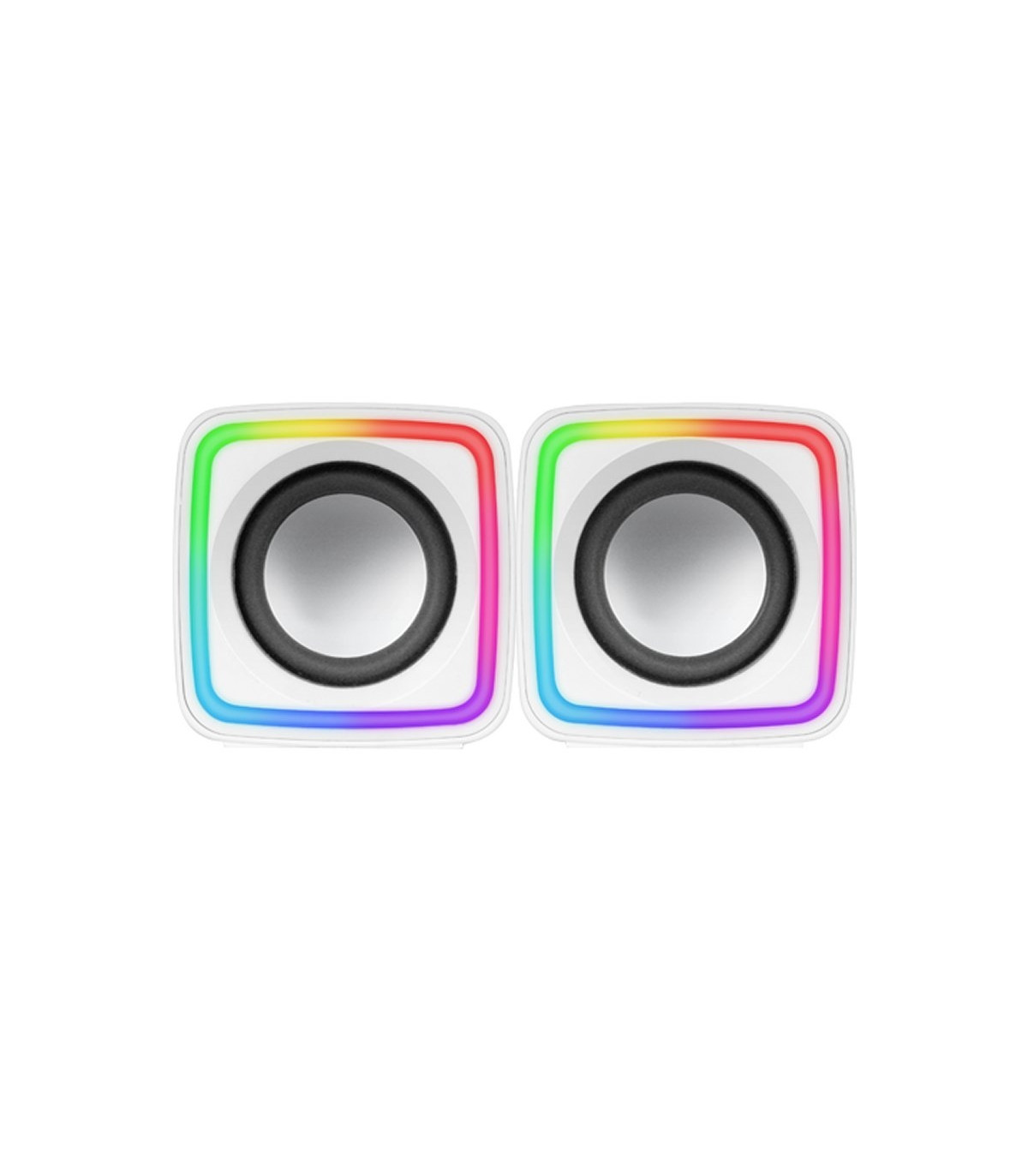 MARS GAMING Altavoces MSCUBE Premium 8W White