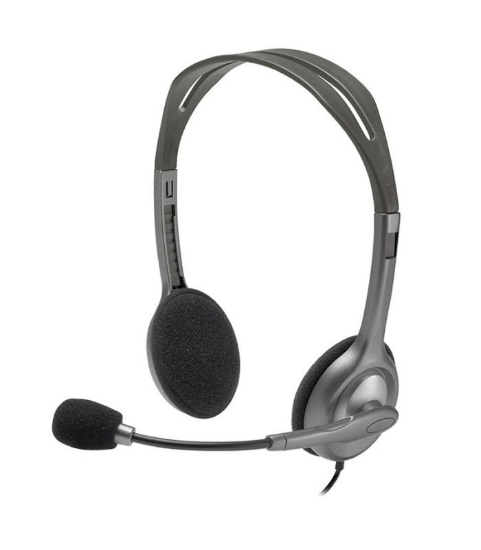 Logitech Auricular+Mic H111 Negro