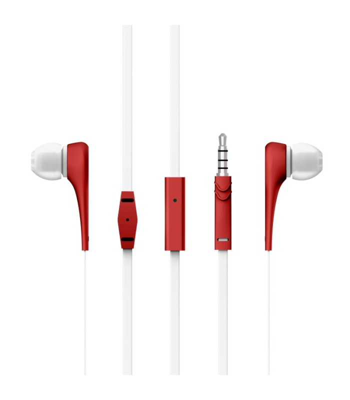Energy Sistem Auricular Intrauditivo Style 1 Rojo