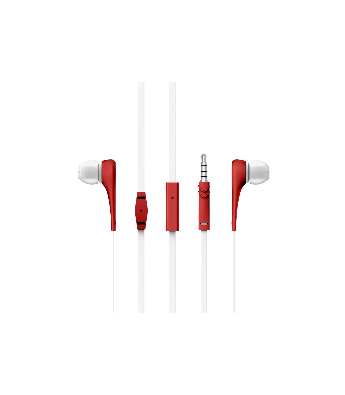 Energy Sistem Auricular Intrauditivo Style 1 Rojo